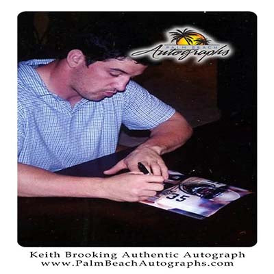Keith Brooking – Palm Beach Autographs LLC