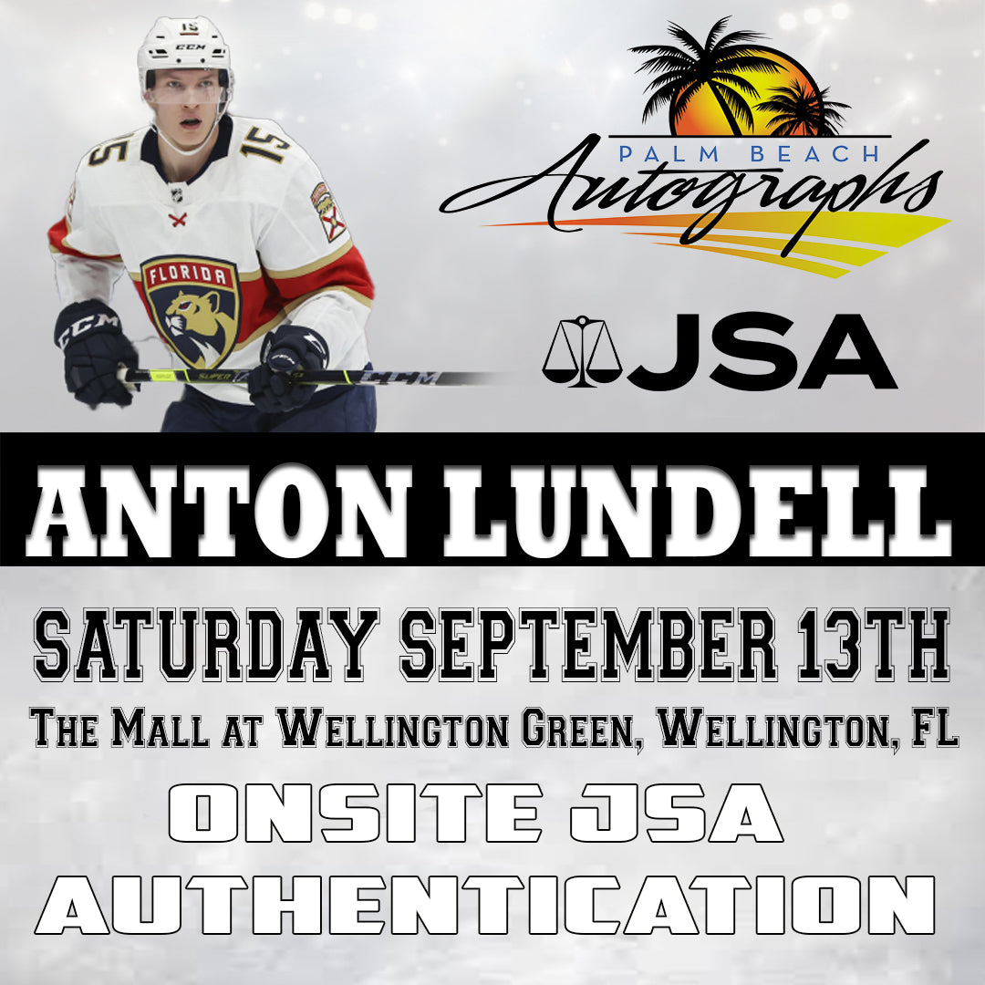 ANTON LUNDELL AUTOGRAPH EVENT - Wellington (The Mall at Wellington Green) In-Store Public Signing - September 13th, 2025