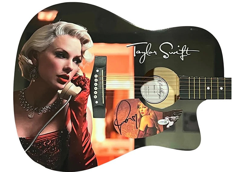Taylor Swift Autographed Wrapped Guitar - JSA