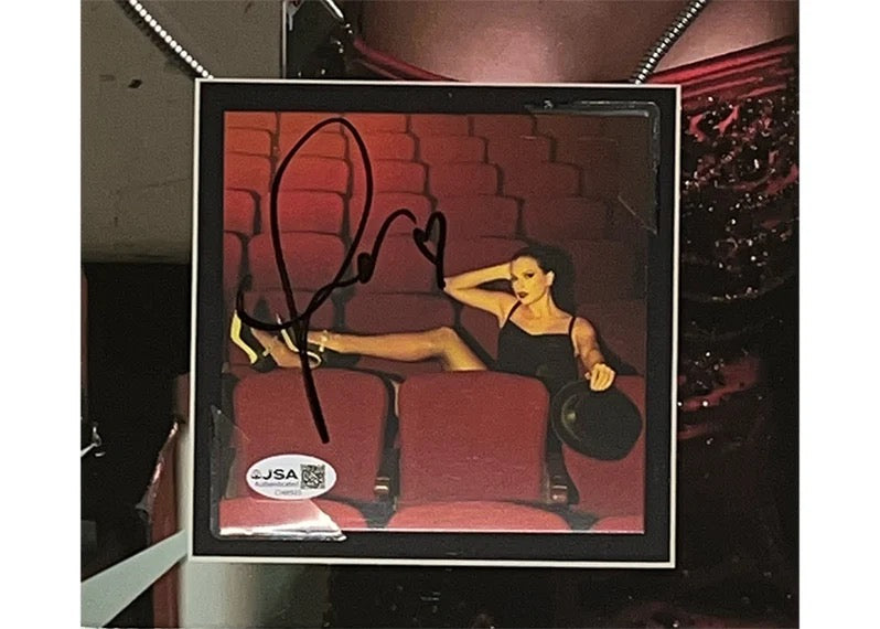 Taylor Swift Autographed Framed The Life of a Showgirl CD Insert -JSA