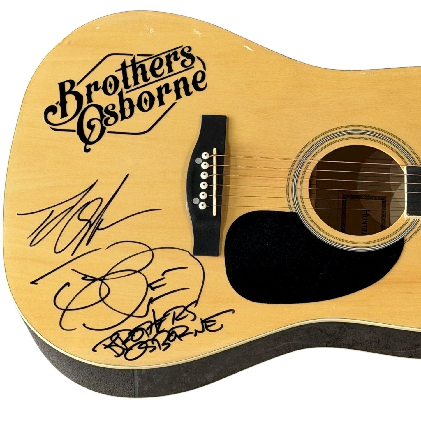Brothers Osborne Acoustic Guitar with Signature - JSA