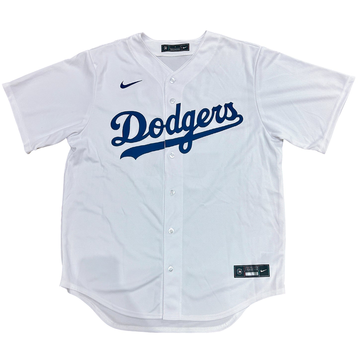 Mookie Betts Autographed Los Angeles Dodgers (2020 World Series White #50) Authentic Jersey - JSA