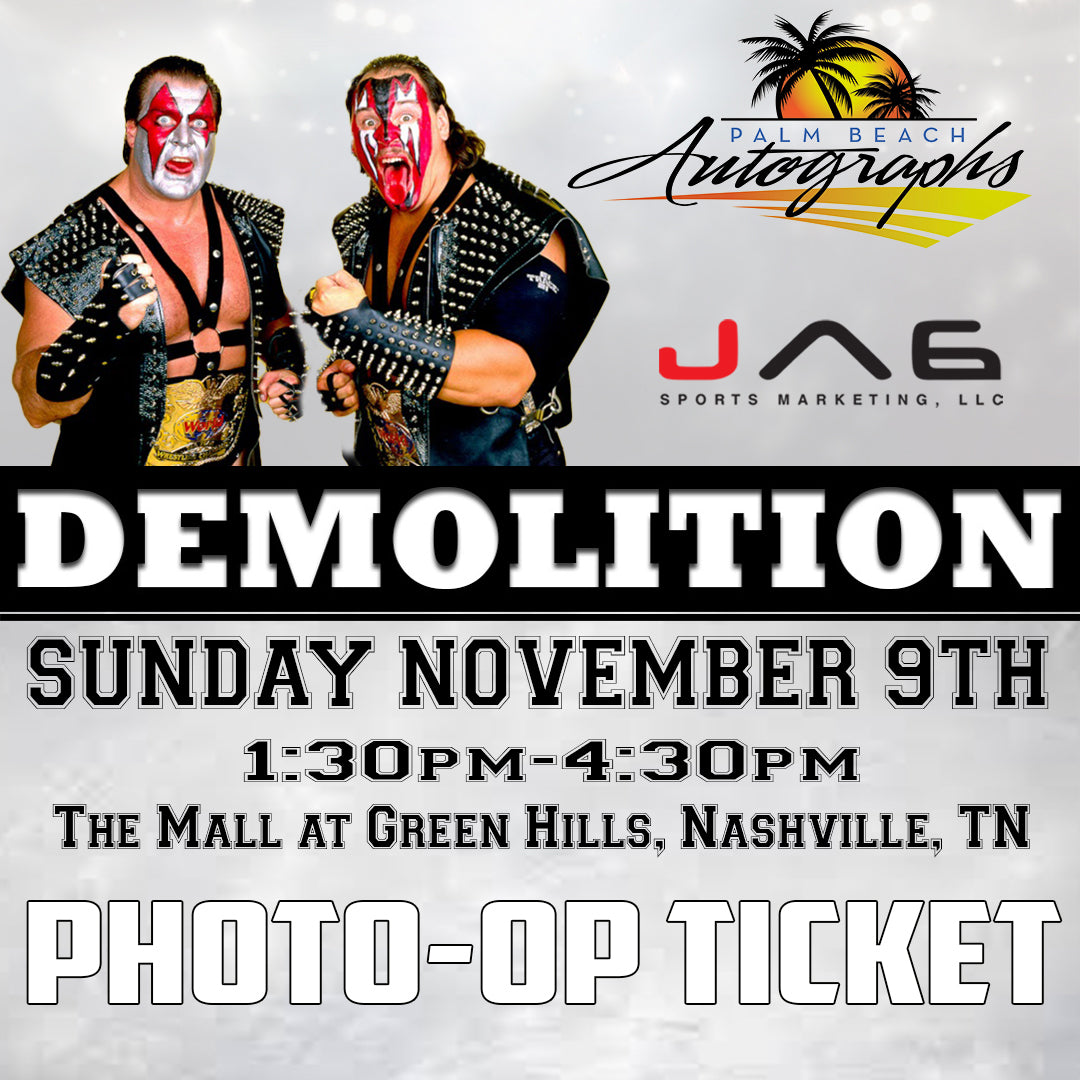 DEMOLITION AUTOGRAPH EVENT - Nashville (The Mall at Green Hills) In-Store Public Signing - November 9th, 2025