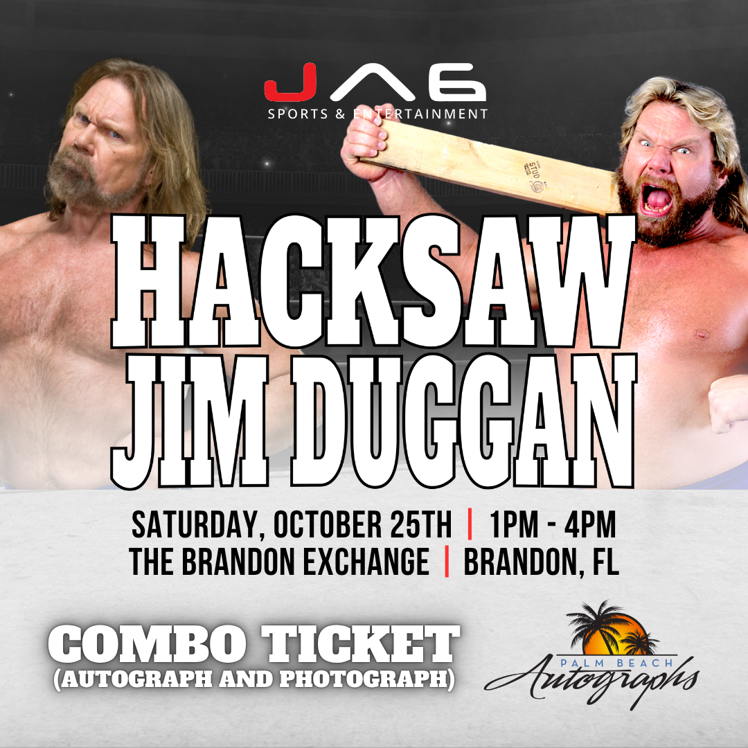 HACKSAW JIM DUGGAN AUTOGRAPH EVENT - Tampa (Brandon Exchange) In-Store Public Signing - October 25th, 2025