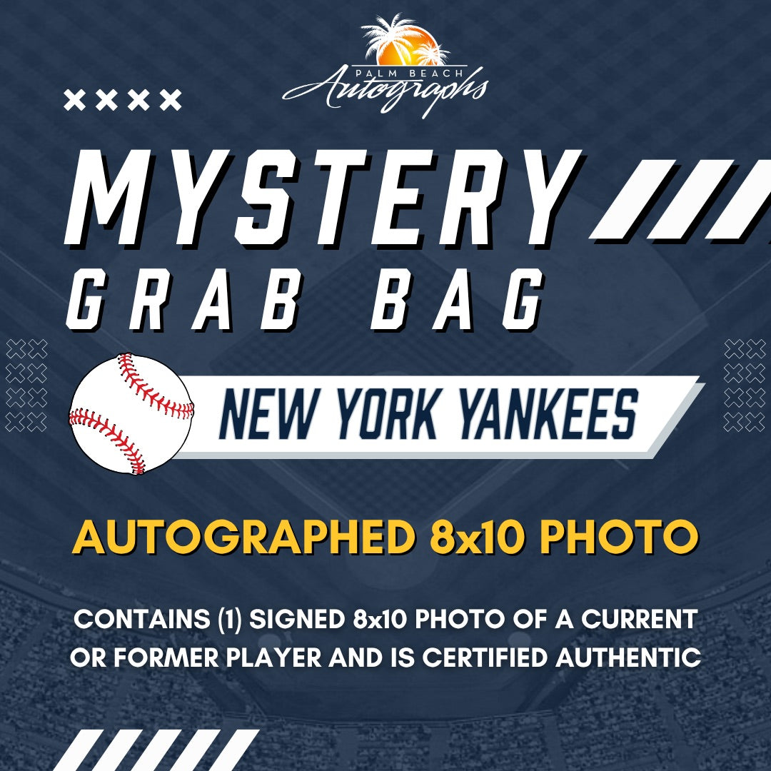 Mystery Grab Bag - New York Yankees MLB 8x10 Autographed Photo