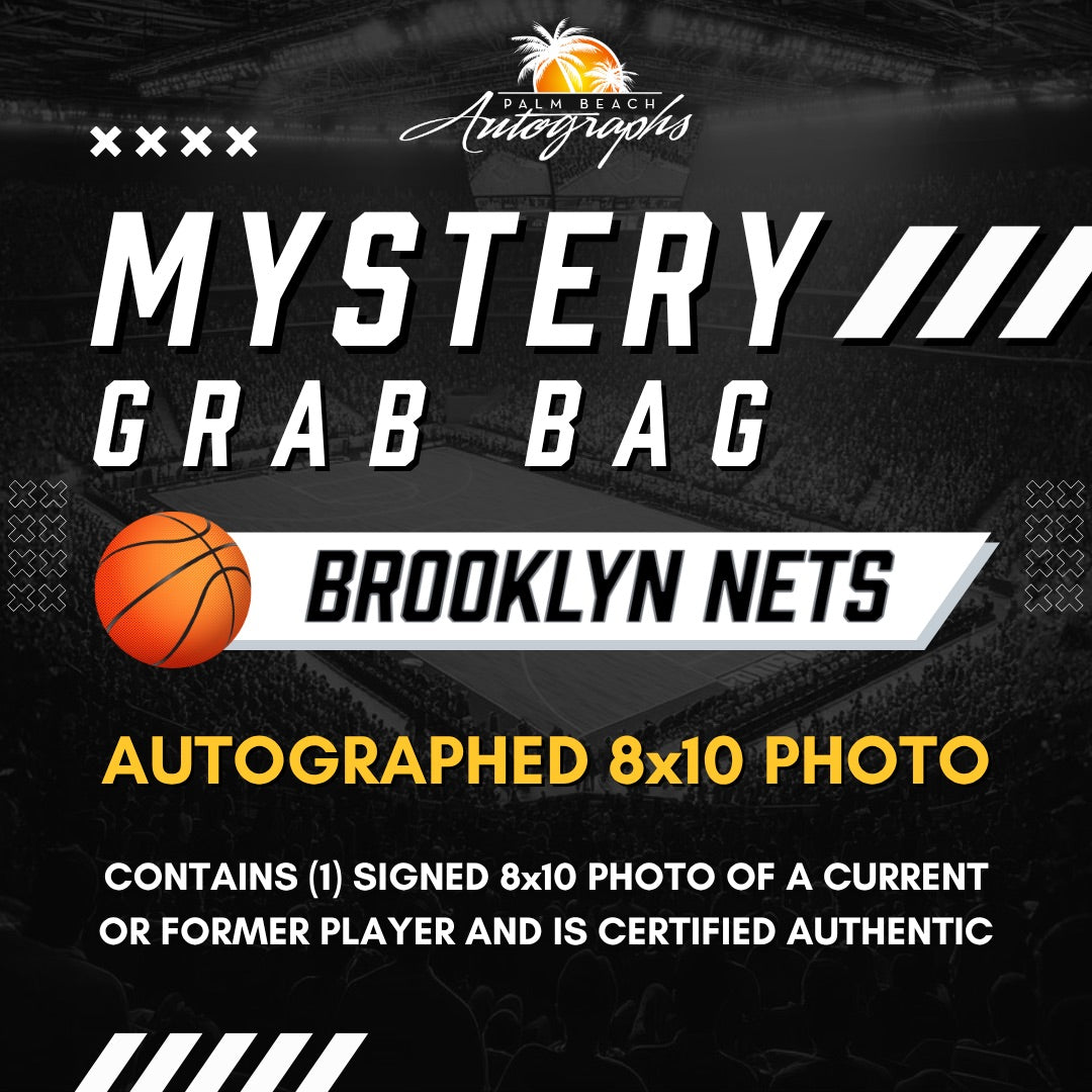 Mystery Grab Bag - Brooklyn Nets NBA Basketball 8x10 Autographed Photo