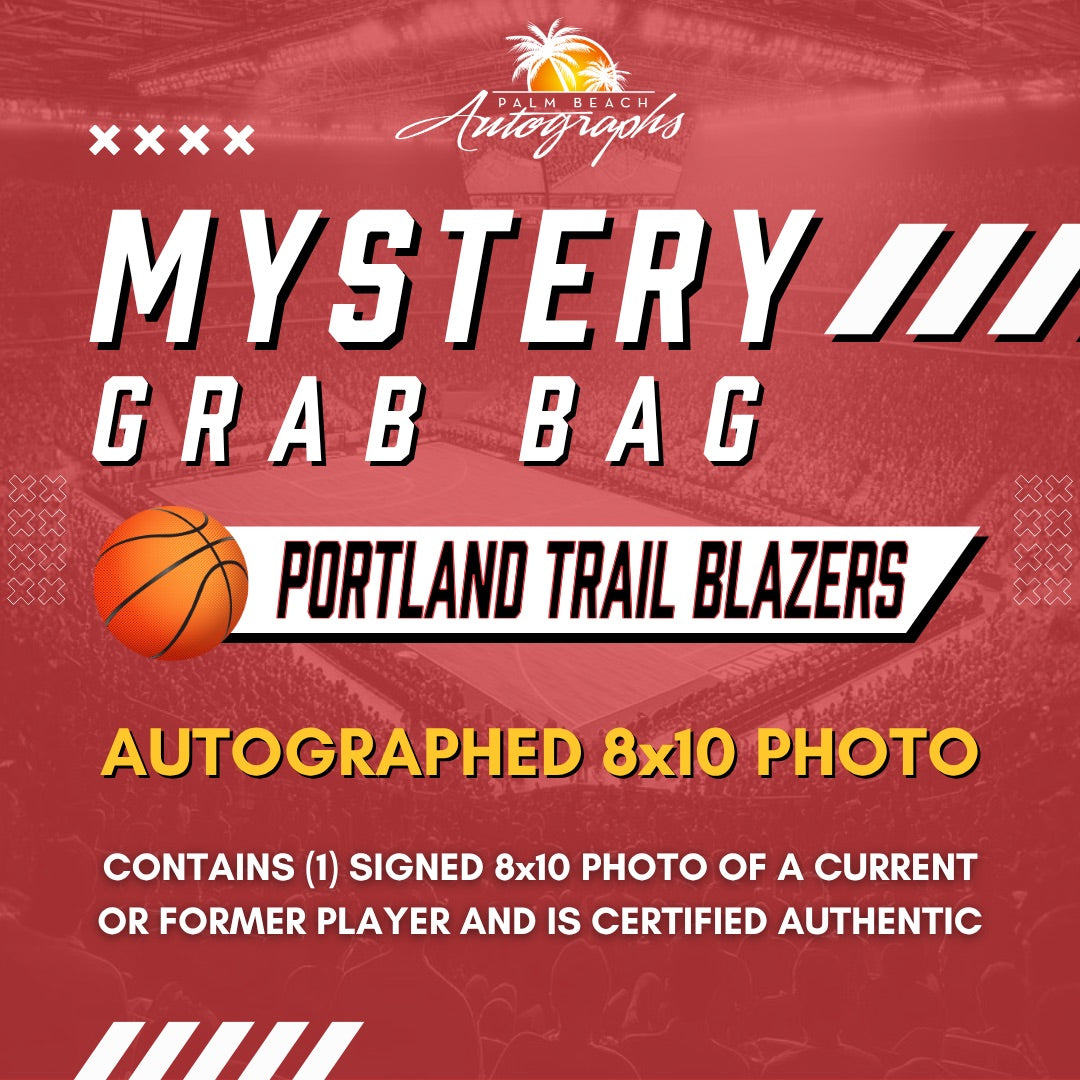 Mystery Grab Bag - Portland Trail Blazers NBA Basketball 8x10 Autographed Photo