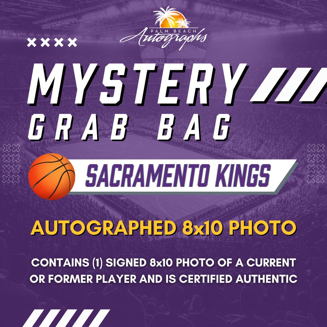 Mystery Grab Bag - Sacramento Kings NBA Basketball 8x10 Autographed Photo