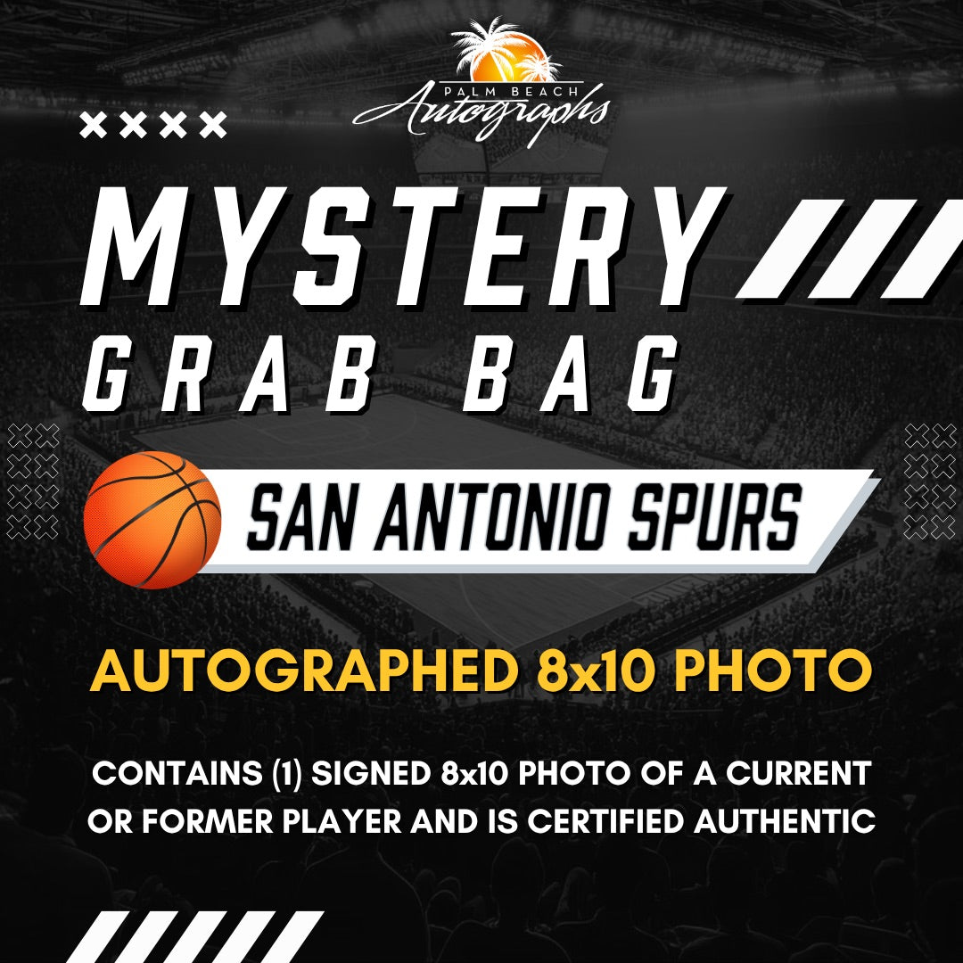 Mystery Grab Bag - San Antonio Spurs NBA Basketball 8x10 Autographed Photo