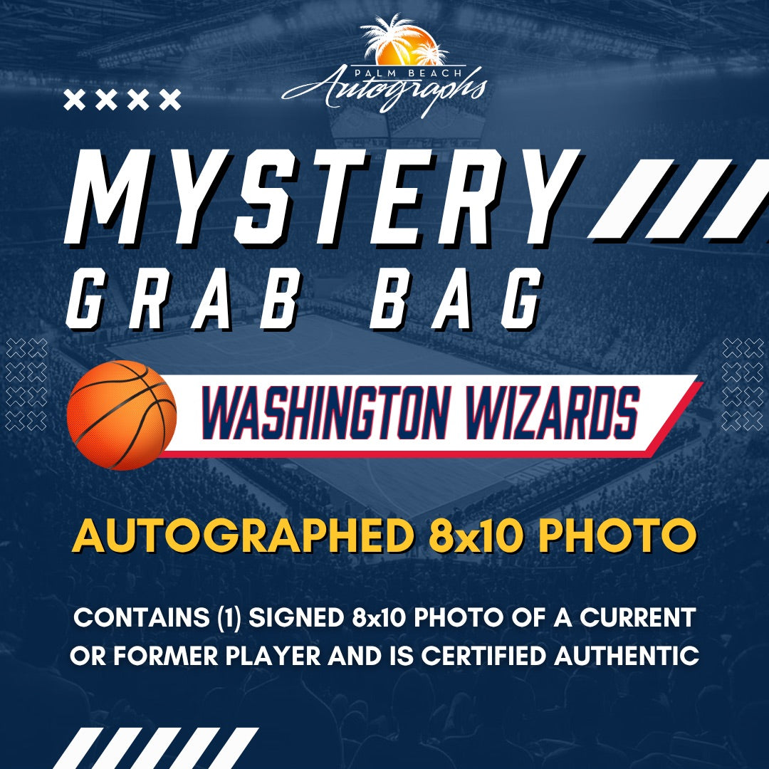 Mystery Grab Bag - Washington Wizards NBA Basketball 8x10 Autographed Photo