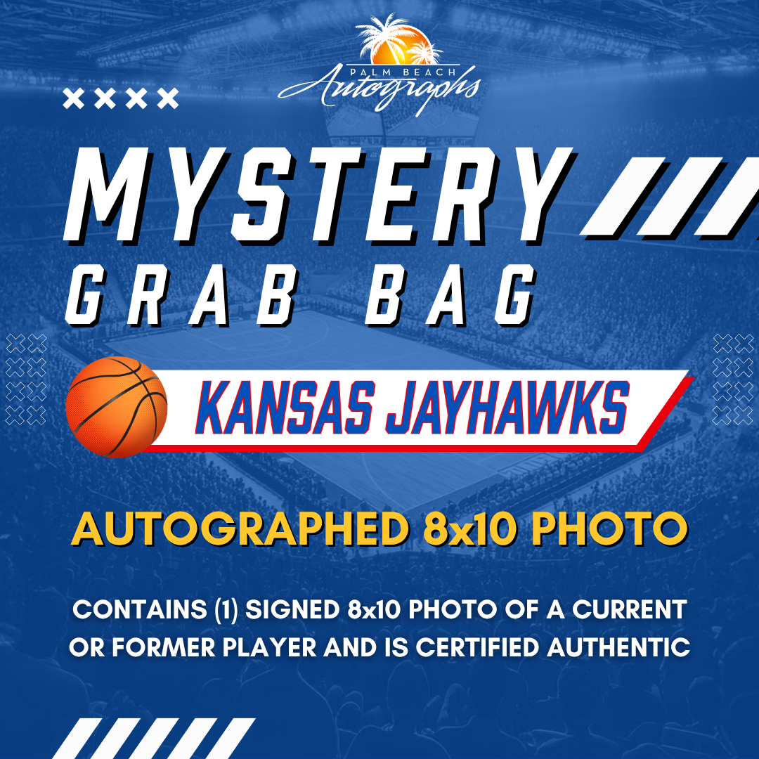 Mystery Grab Bag - Kansas Jayhawks NCAA Basketball 8x10 Autographed Photo