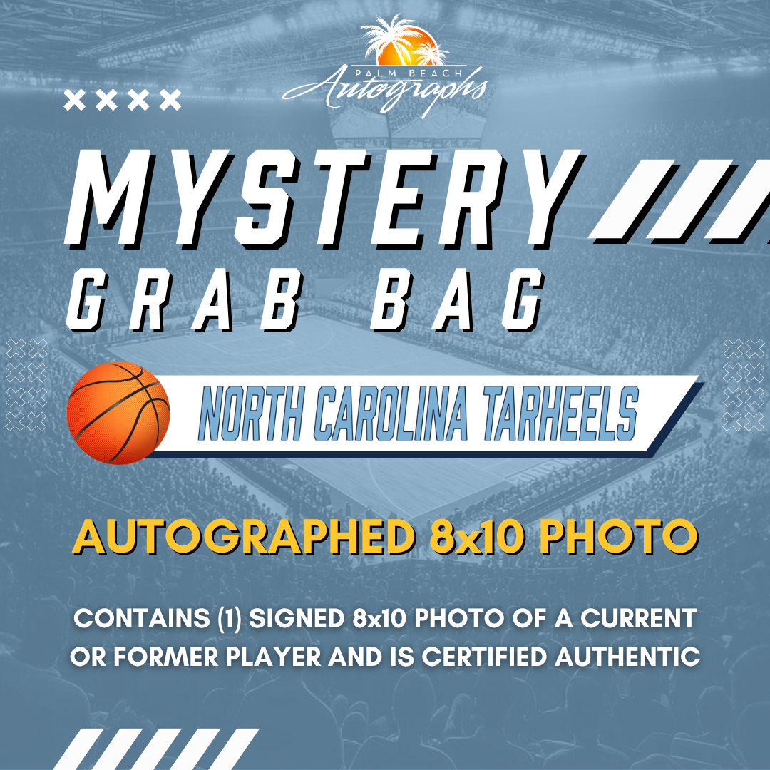 Mystery Grab Bag - North Carolina Tarheels NCAA 8x10 Autographed Photo