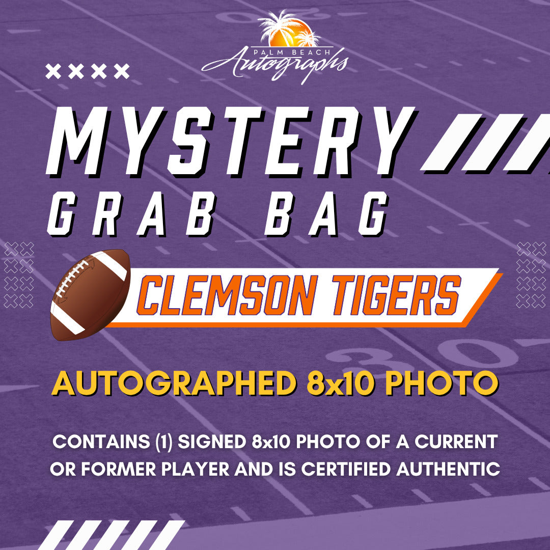 Mystery Grab Bag - Clemson Tigers NCAA 8x10 Autographed Photo