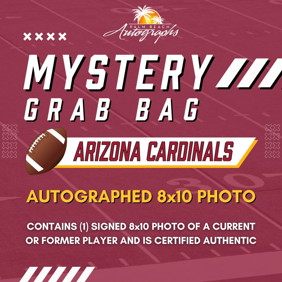 Mystery Grab Bag - Arizona Cardinals NFL 8x10 Autographed Photo