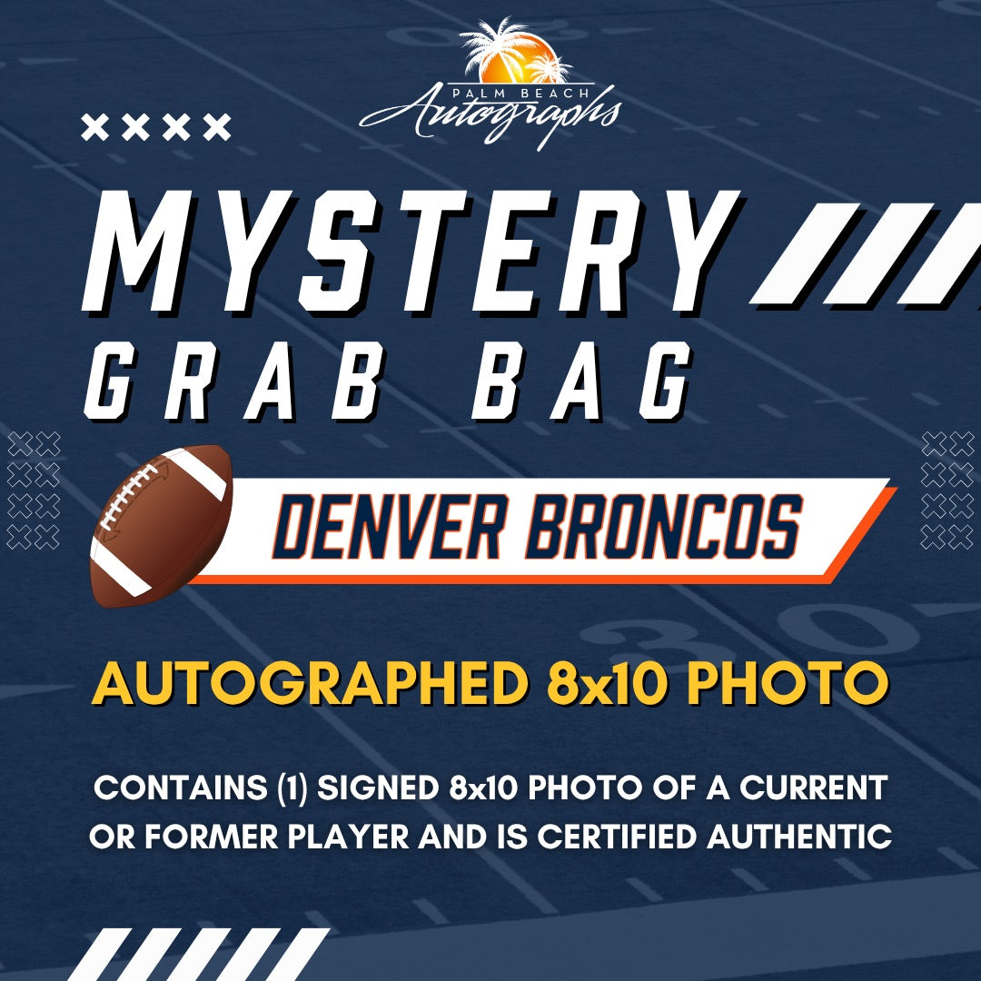 Mystery Grab Bag - Denver Broncos NFL 8x10 Autographed Photo