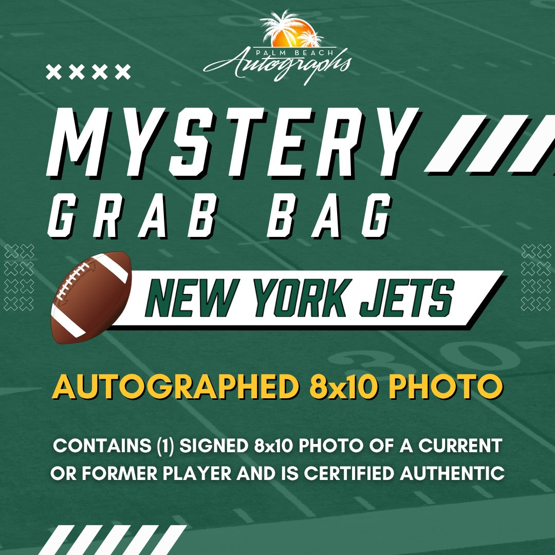 Mystery Grab Bag - New York Jets NFL 8x10 Autographed Photo