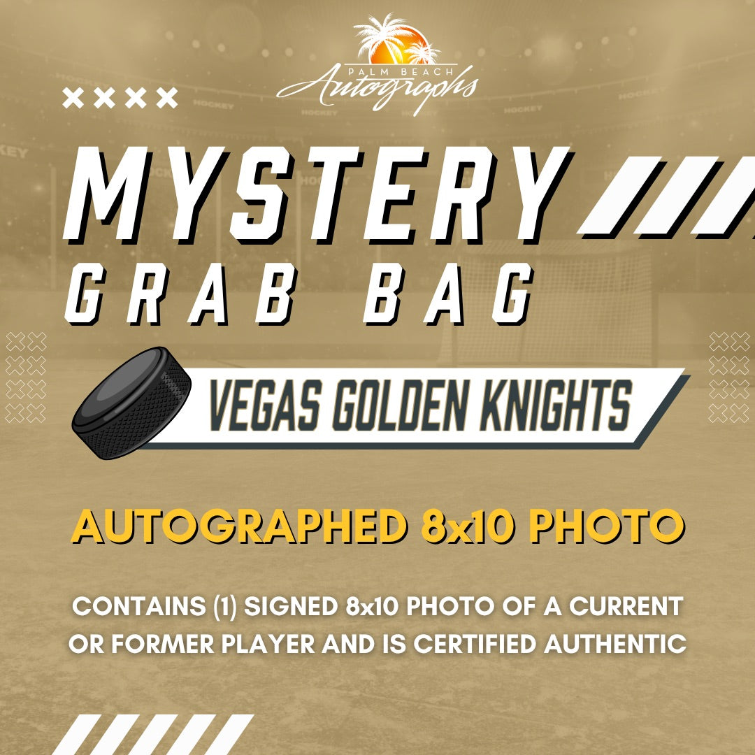 Mystery Grab Bag - Vegas Golden Knights NHL Hockey 8x10 Autographed Photo