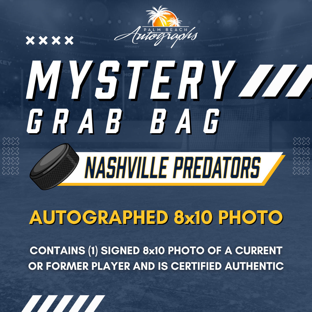 Mystery Grab Bag - Nashville Predators NHL 8x10 Autographed Photo