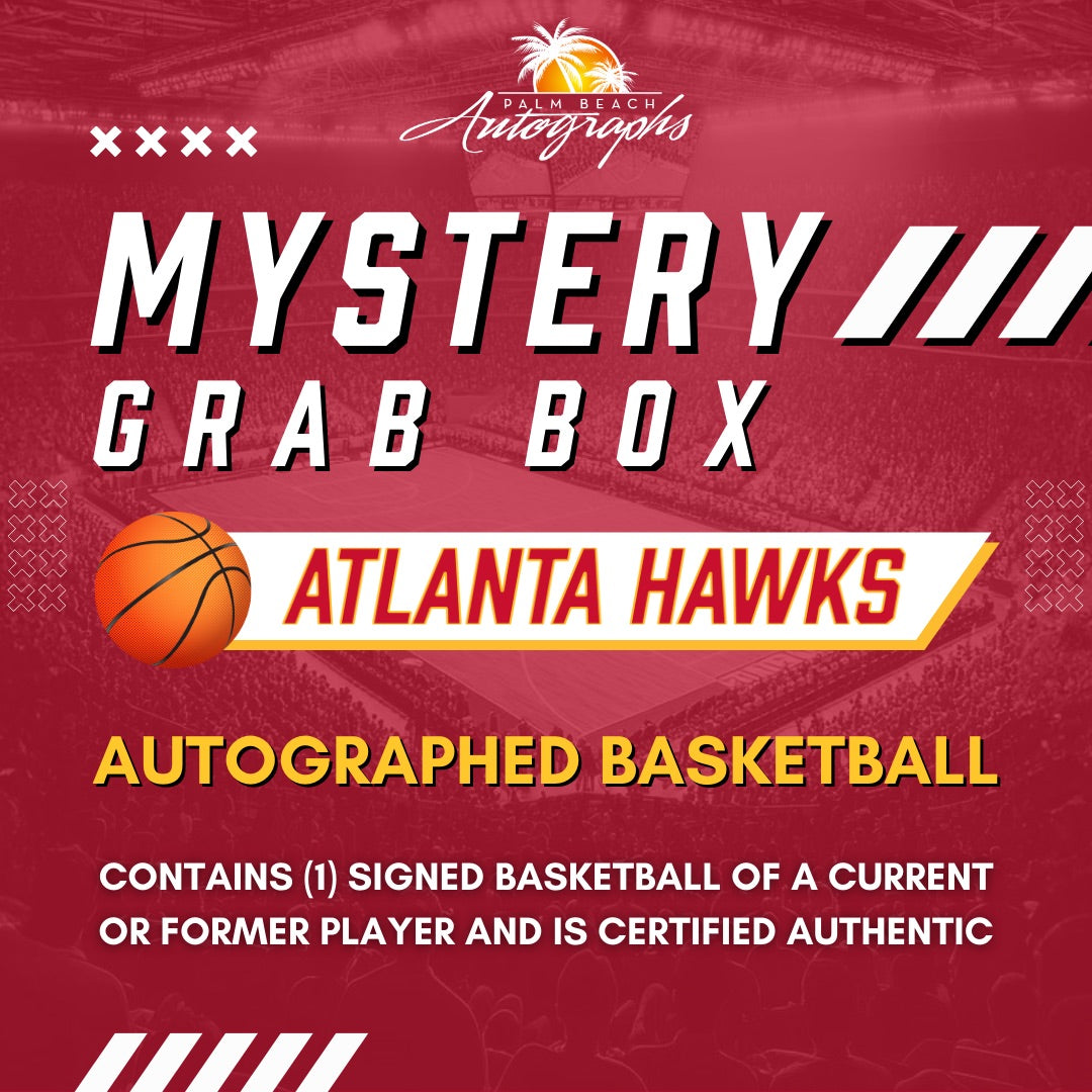 Mystery Grab Box - Atlanta Hawks NBA Basketball Autographed Ball