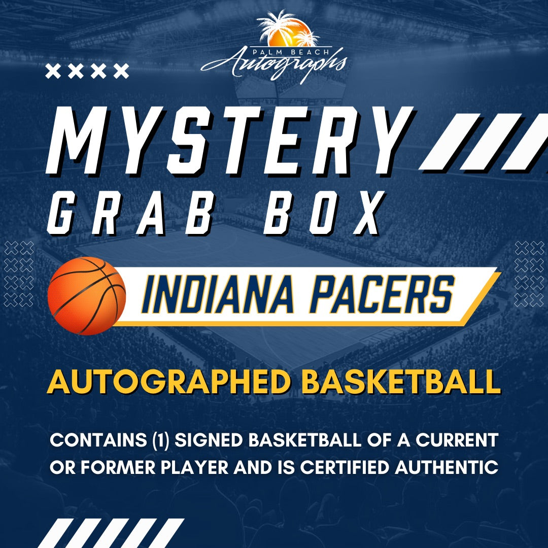 Mystery Grab Box - Indiana Pacers NBA Basketball Autographed Ball