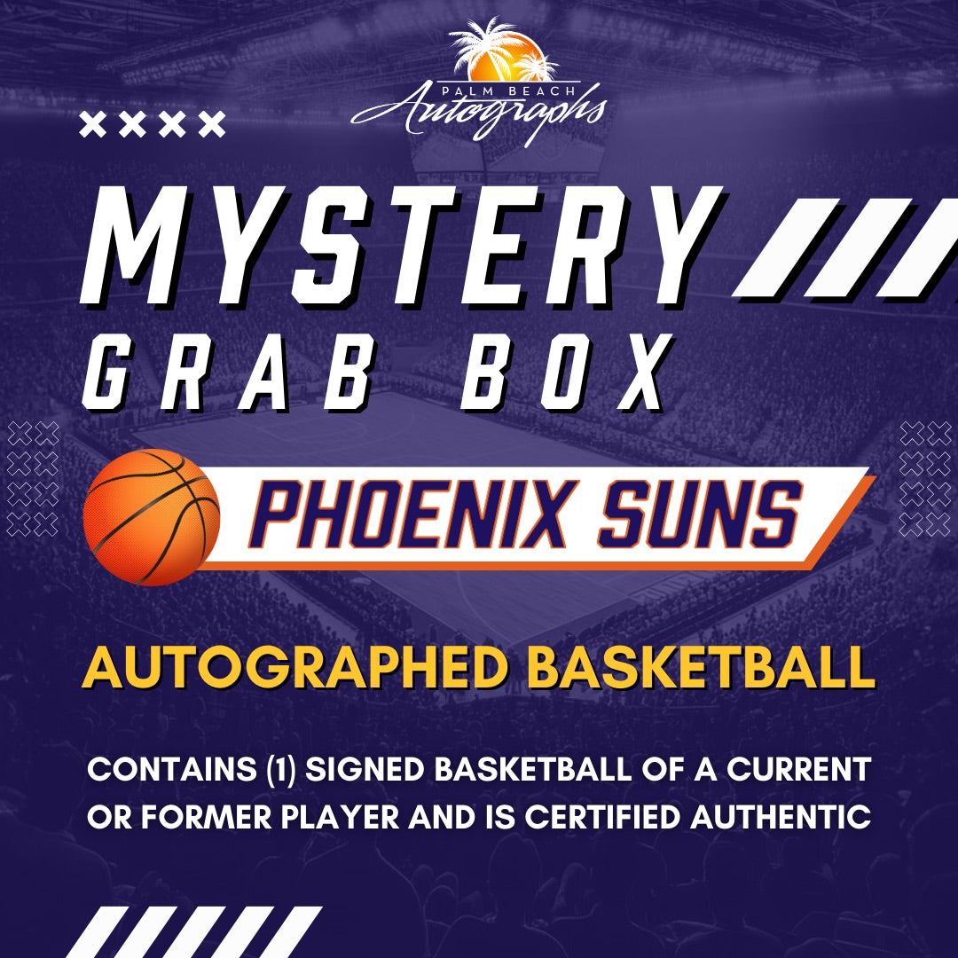 Mystery Grab Box - Phoenix Suns NBA Basketball Autographed Ball