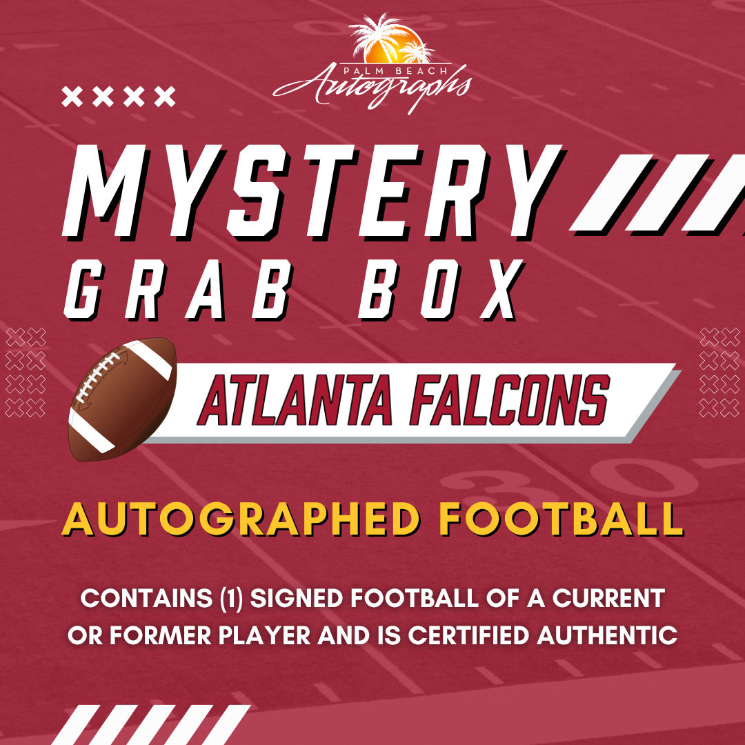 Mystery Grab Box - Atlanta Falcons NFL Football Autographed Ball