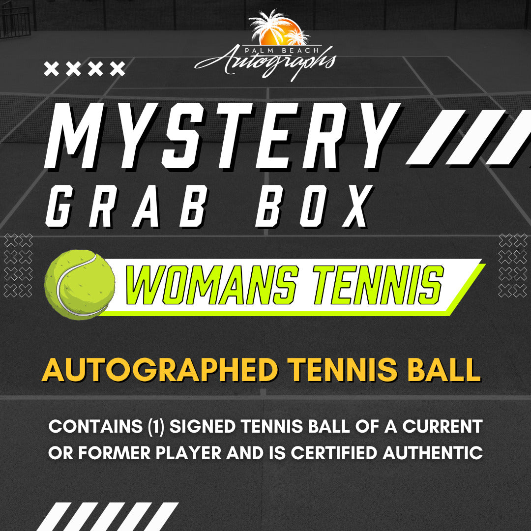 Mystery Grab Box - Womens Tennis Autographed Ball