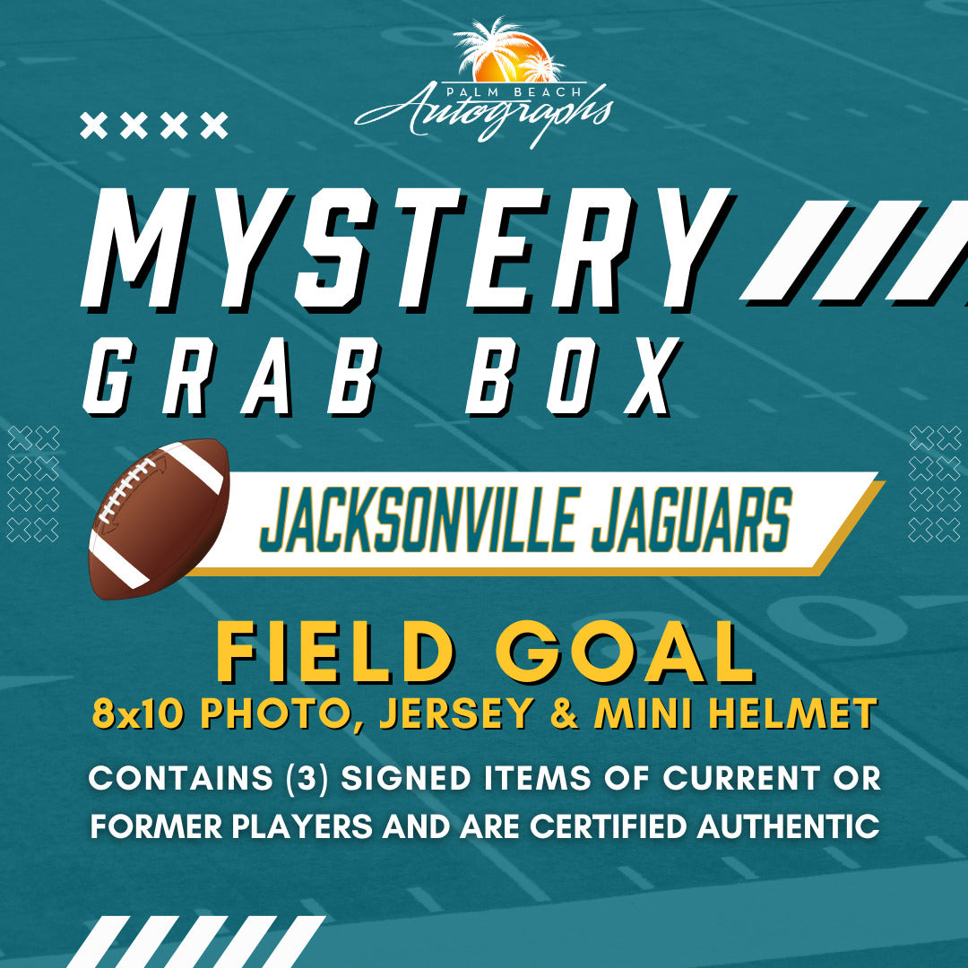 Mystery Grab Box - Jacksonville Jaguars NFL Autographed Field Goal Box