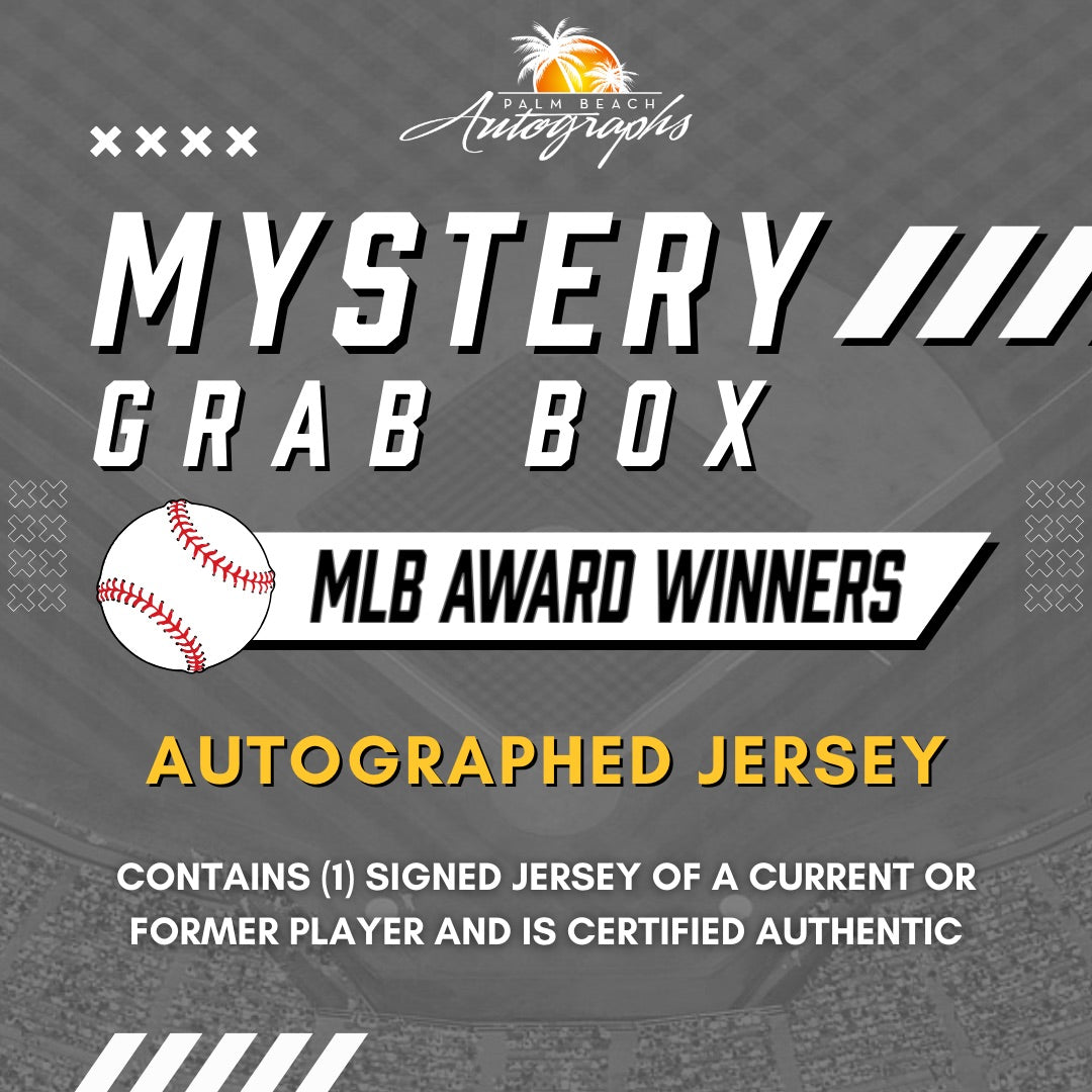 Mystery Grab Box - MLB Baseball Autographed Jersey - All-Star or Other Major Awards Only
