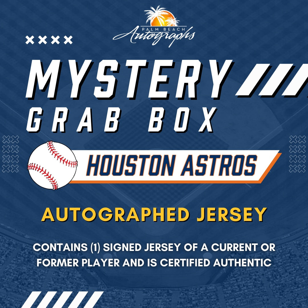 Mystery Grab Box - Houston Astros MLB Baseball Autographed Jersey
