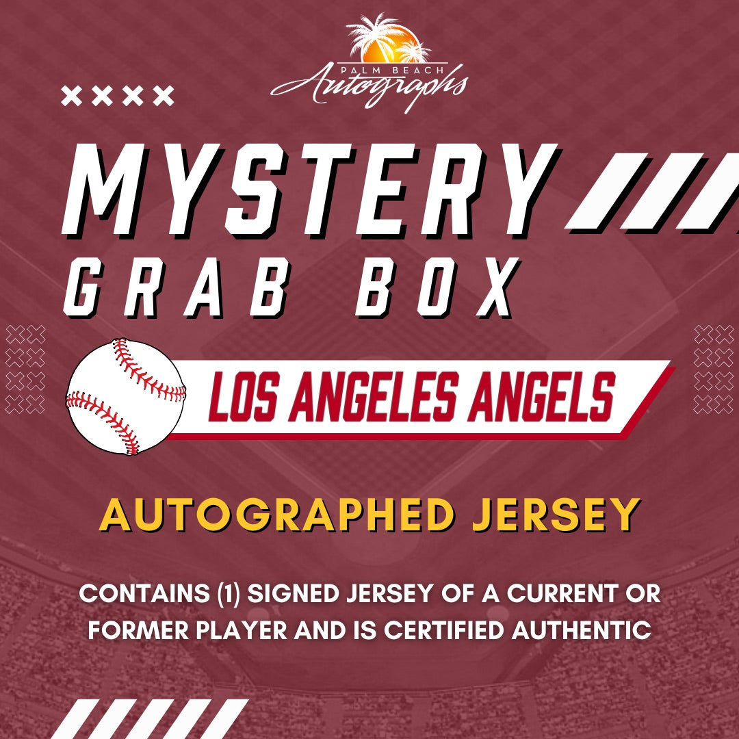 Mystery Grab Box - Los Angeles Angels MLB Baseball Autographed Jersey