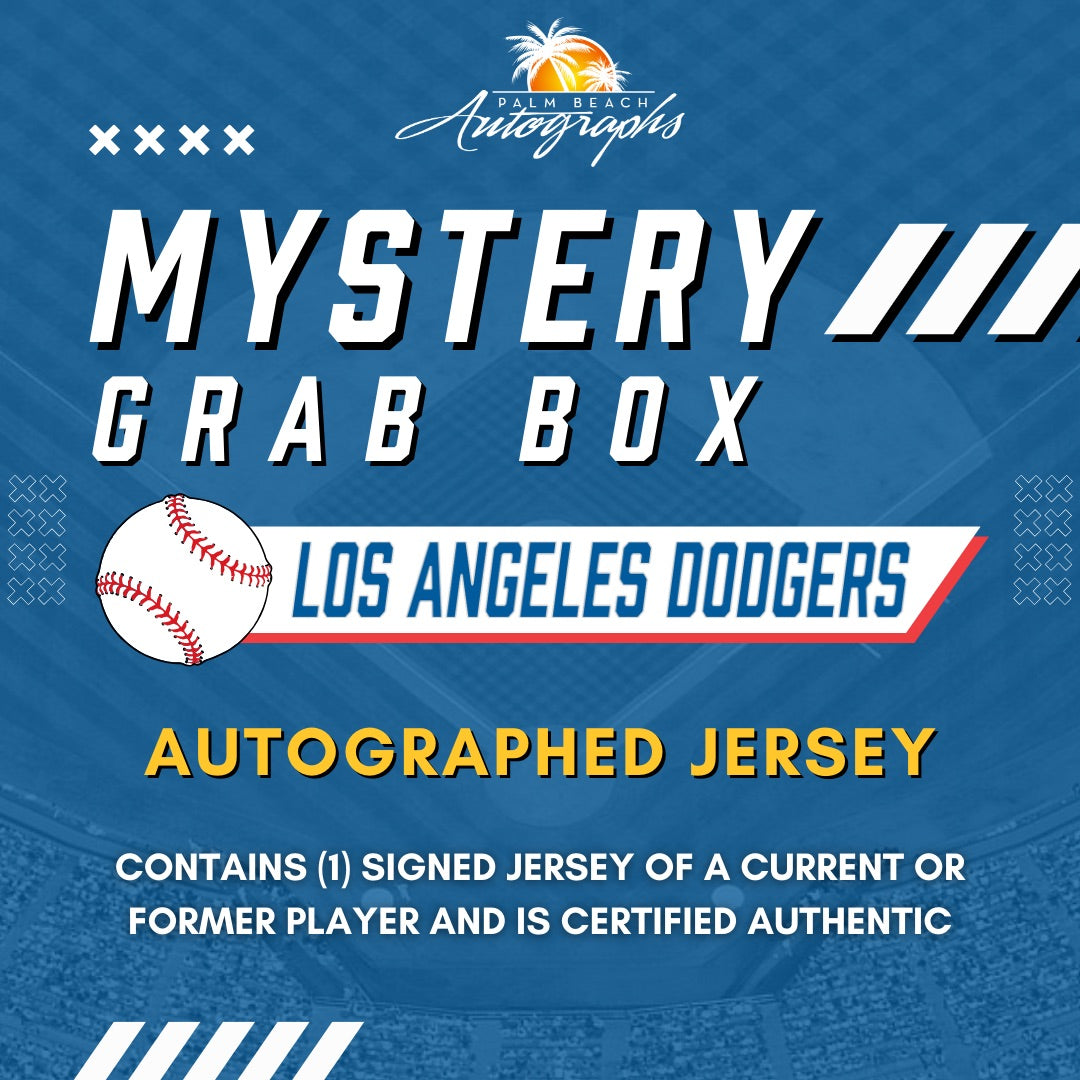 Mystery Grab Box - Los Angeles Dodgers MLB Baseball Autographed Jersey