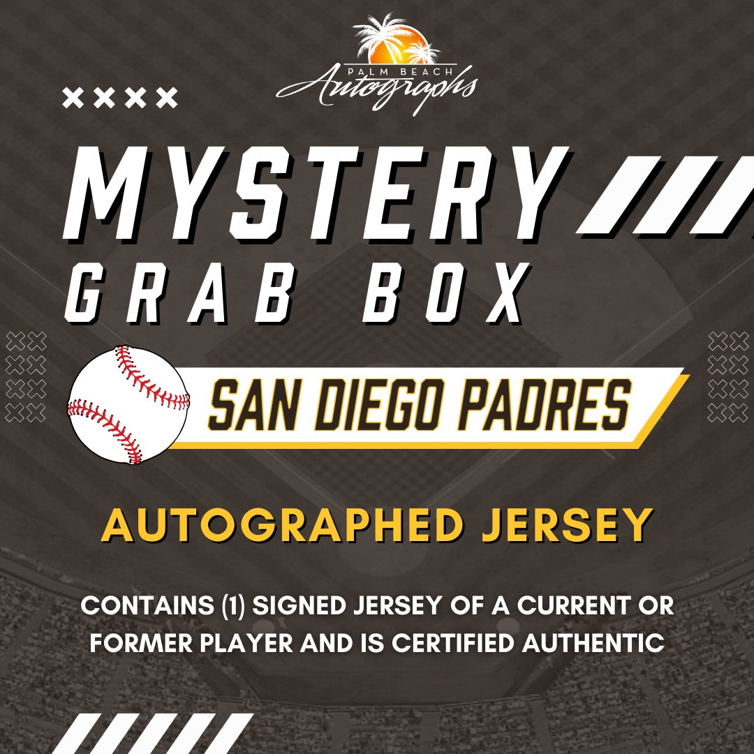 Mystery Grab Box - San Diego Padres MLB Baseball Autographed Jersey