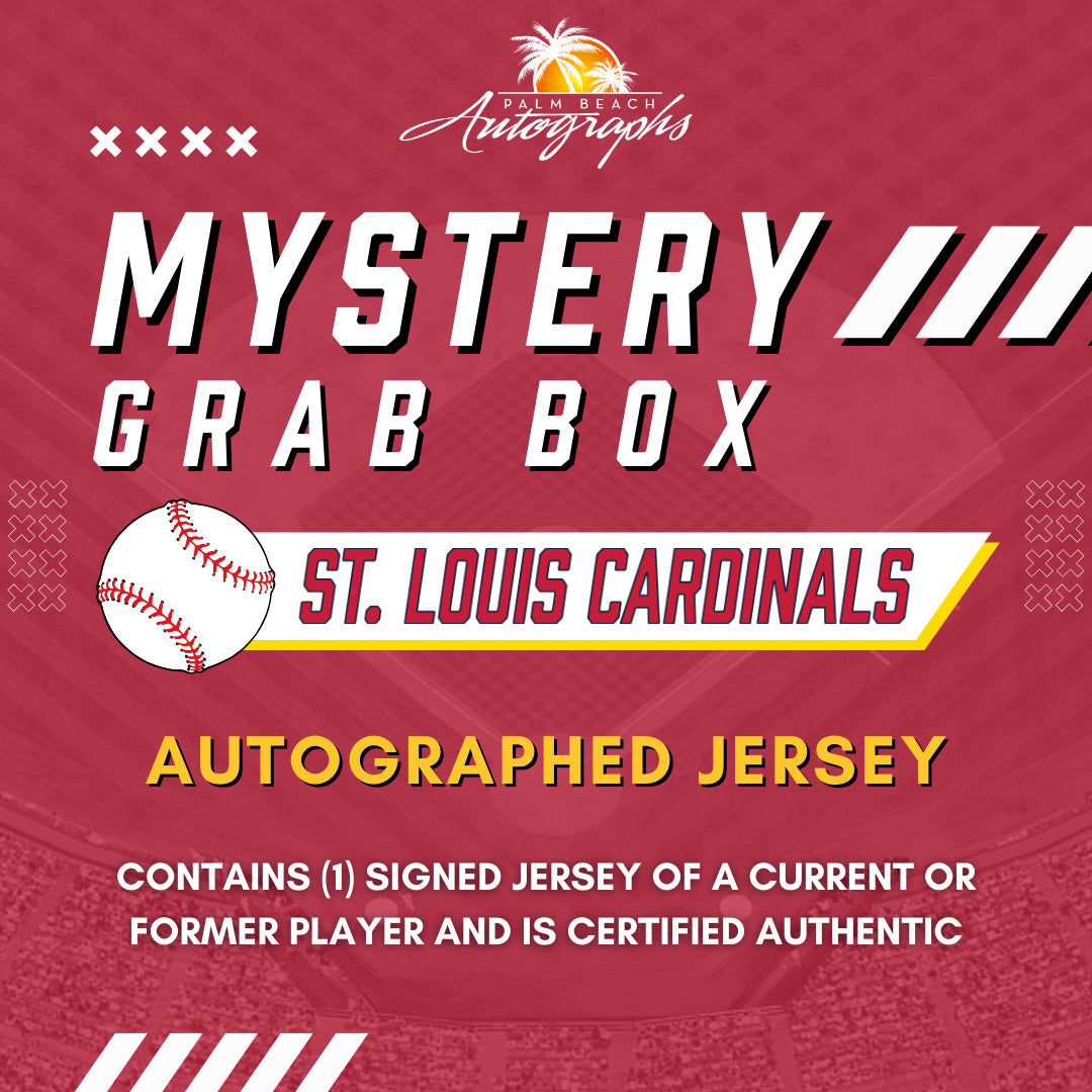 Mystery Grab Box - St Louis Cardinals MLB Autographed Jersey