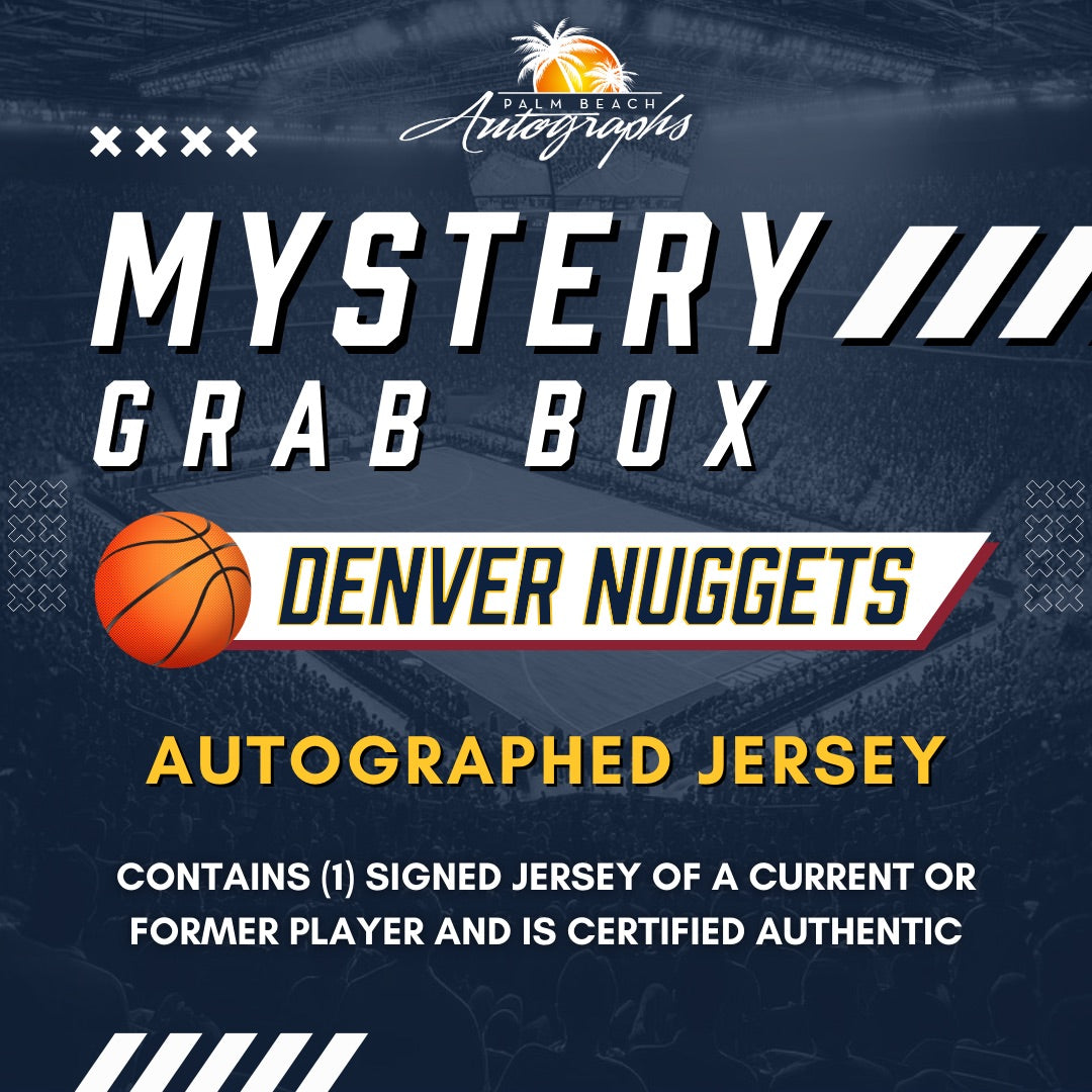 Mystery Grab Box - Denver Nuggets NBA Basketball Autographed Jersey