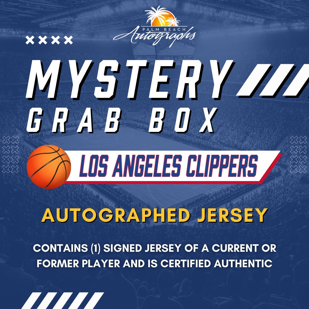 Mystery Grab Box - Los Angeles Clippers NBA Basketball Autographed Jersey