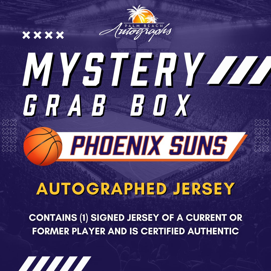 Mystery Grab Box - Phoenix Suns NBA Basketball Autographed Jersey