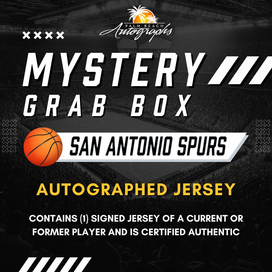 Mystery Grab Box - San Antonio Spurs NBA Basketball Autographed Jersey