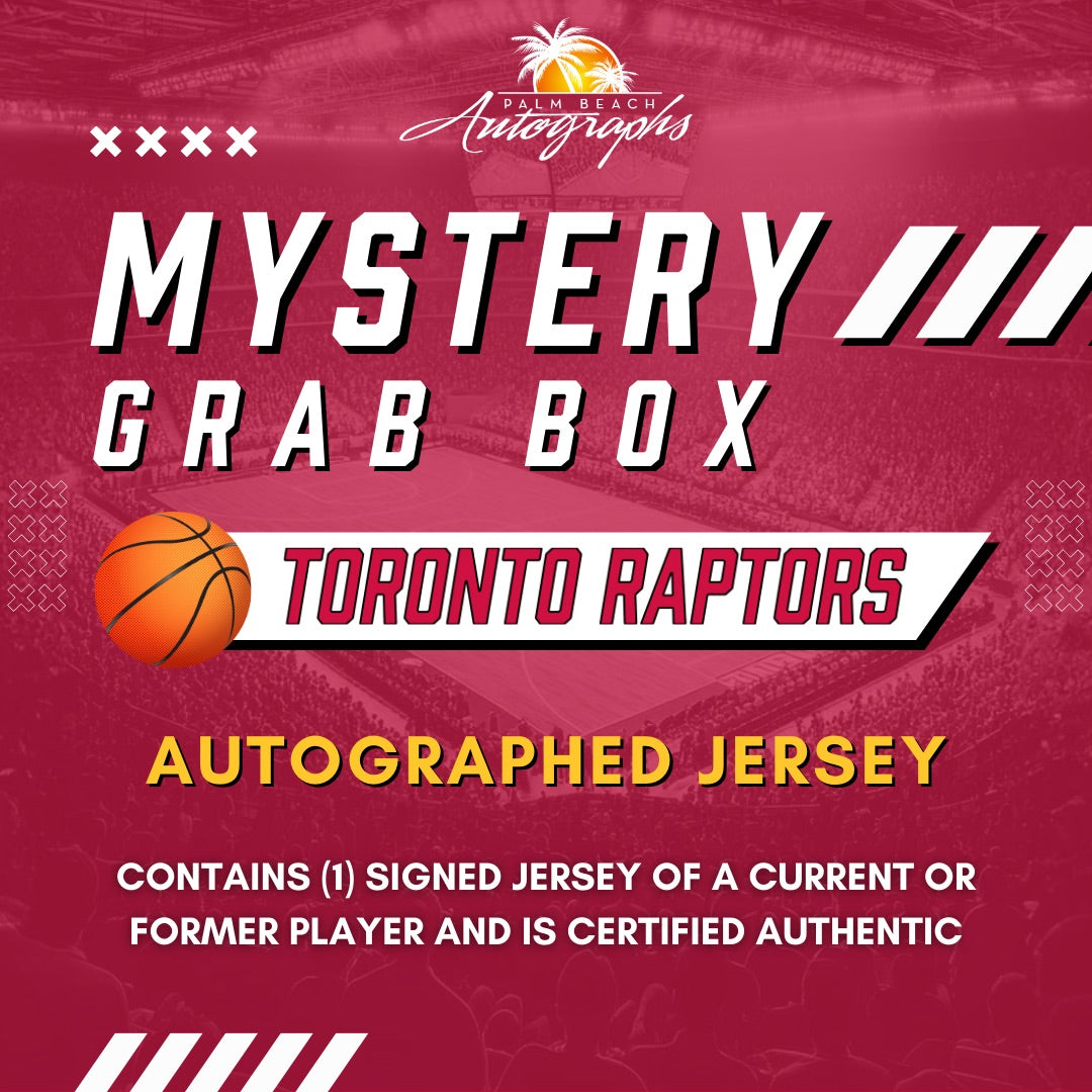 Mystery Grab Box - Toronto Raptors NBA Basketball Autographed Jersey