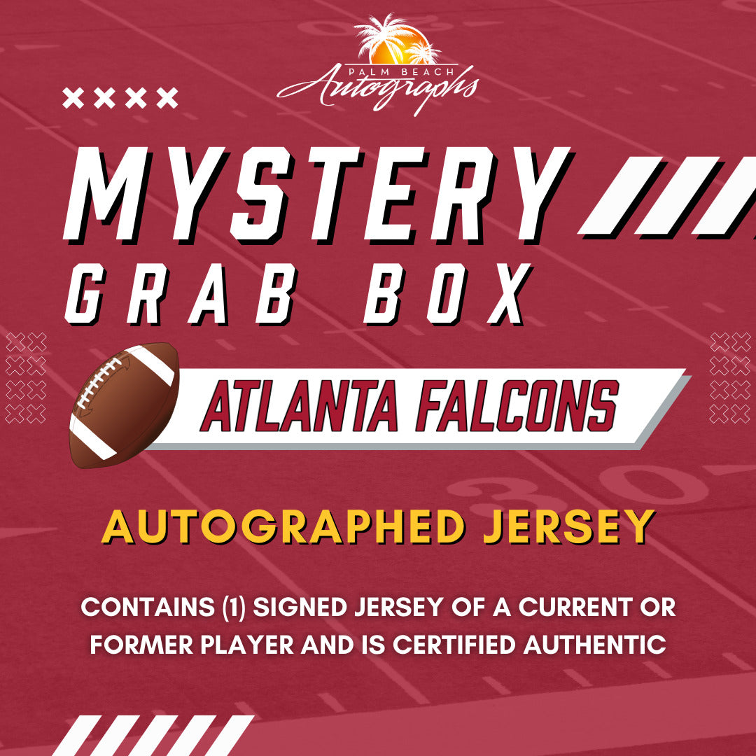 Mystery Grab Box - Atlanta Falcons NFL Football Autographed Jersey