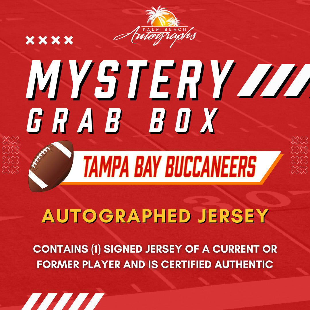 Mystery Grab Box - Tampa Bay Buccaneers NFL Autographed Jersey