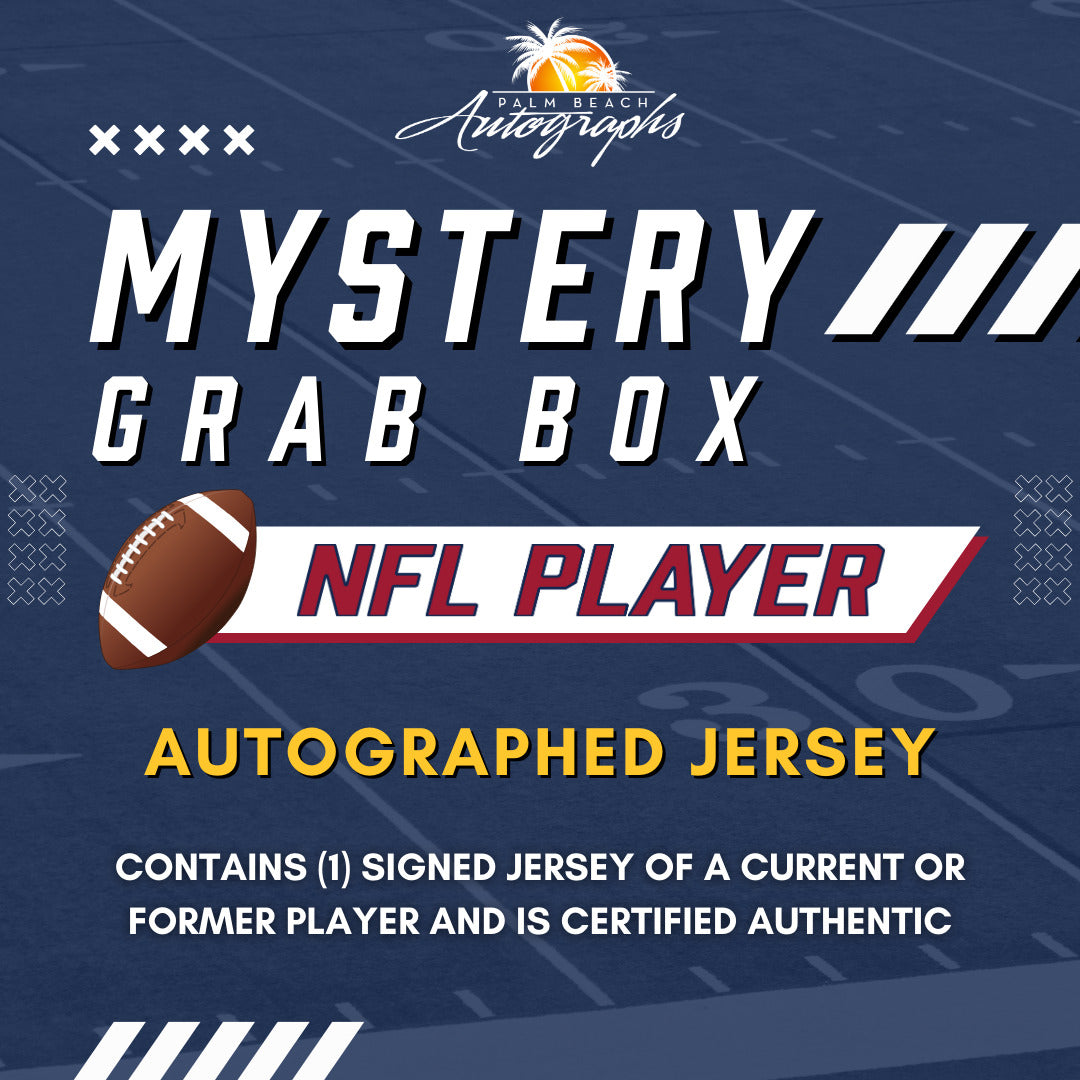 Mystery Grab Box - NFL Autographed Jersey – Palm Beach Autographs LLC
