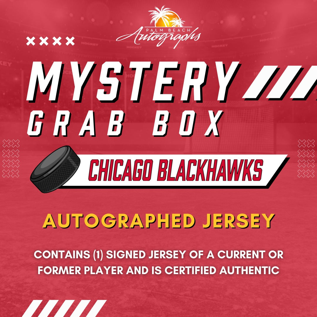 Mystery Grab Box - Chicago Blackhawks NHL Hockey Autographed Jersey