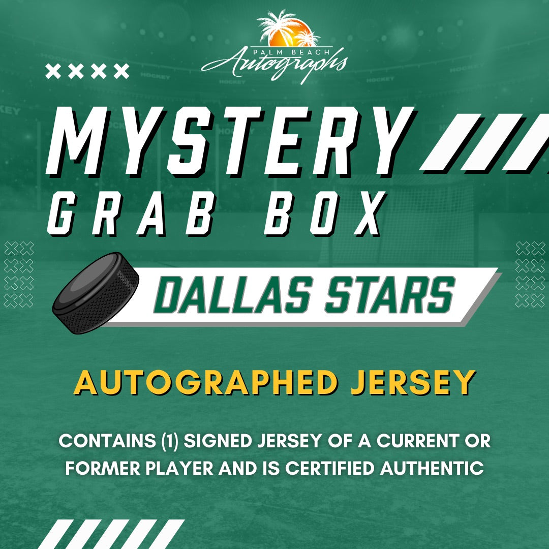 Mystery Grab Box - Dallas Stars NHL Hockey Autographed Jersey