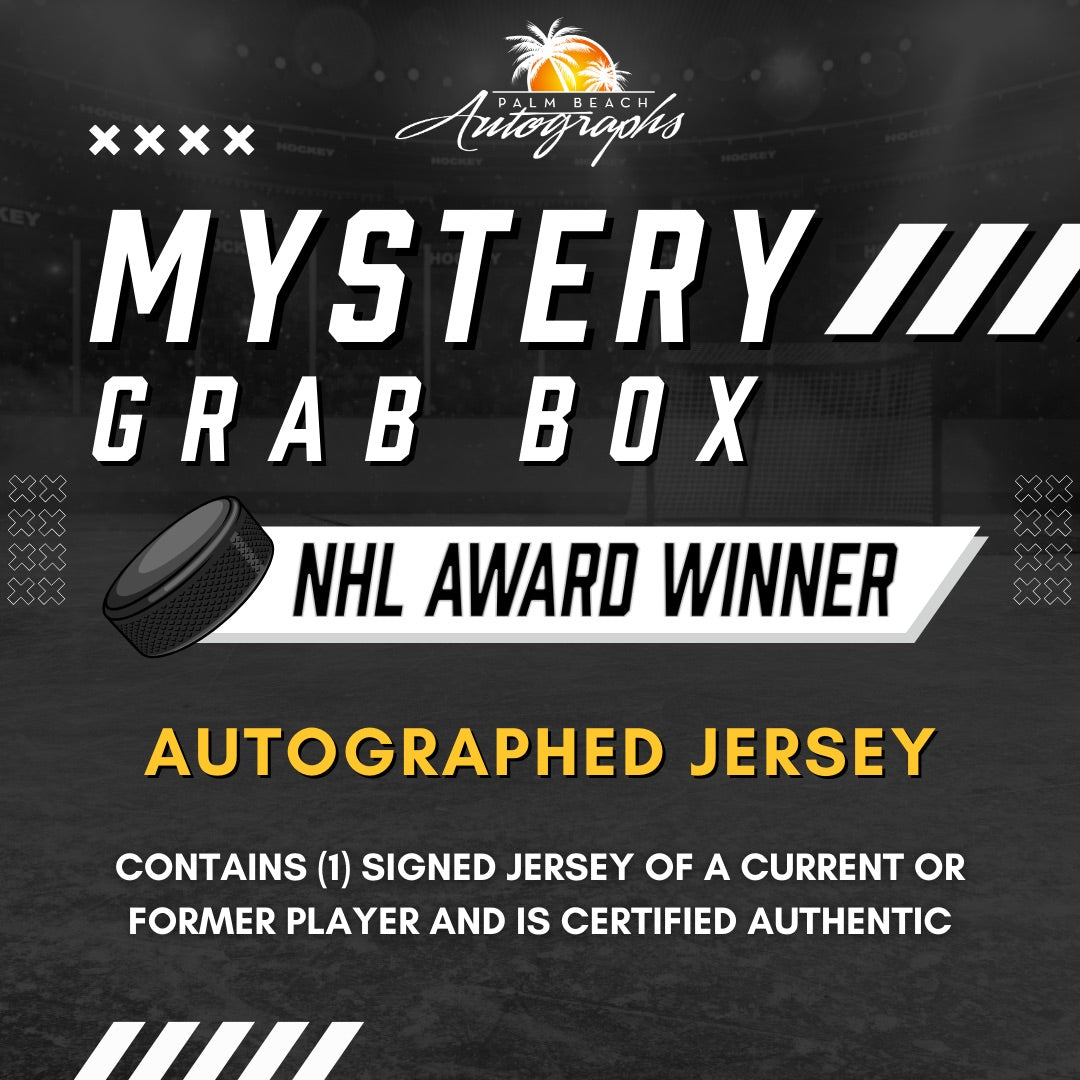 Mystery Grab Box - NHL Hockey Autographed Jersey - All-Star or Other Major Awards Only