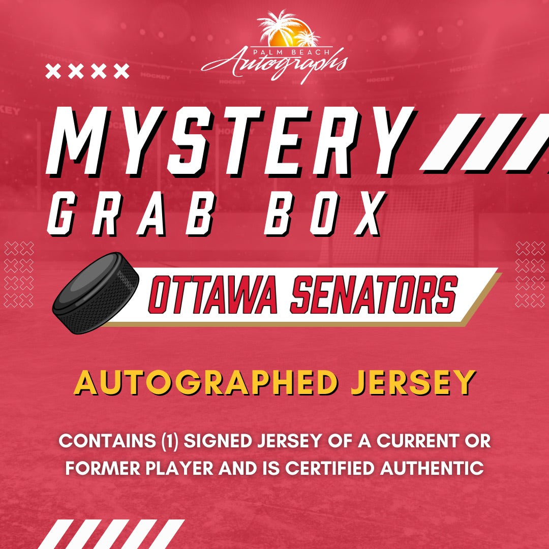 Mystery Grab Box - Ottawa Senators NHL Hockey Autographed Jersey