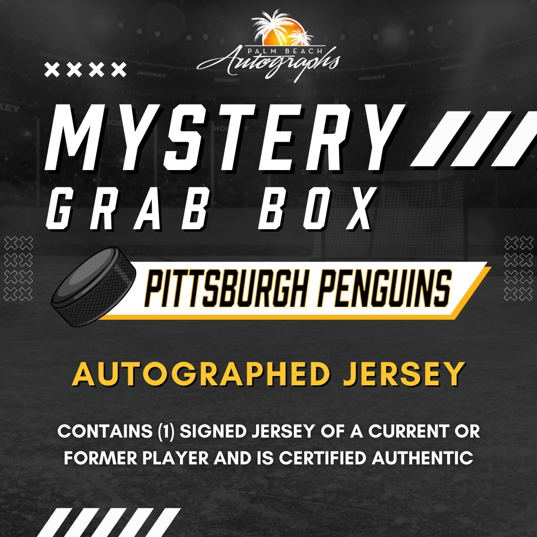 Mystery Grab Box - Pittsburgh Penguins NHL Hockey Autographed Jersey