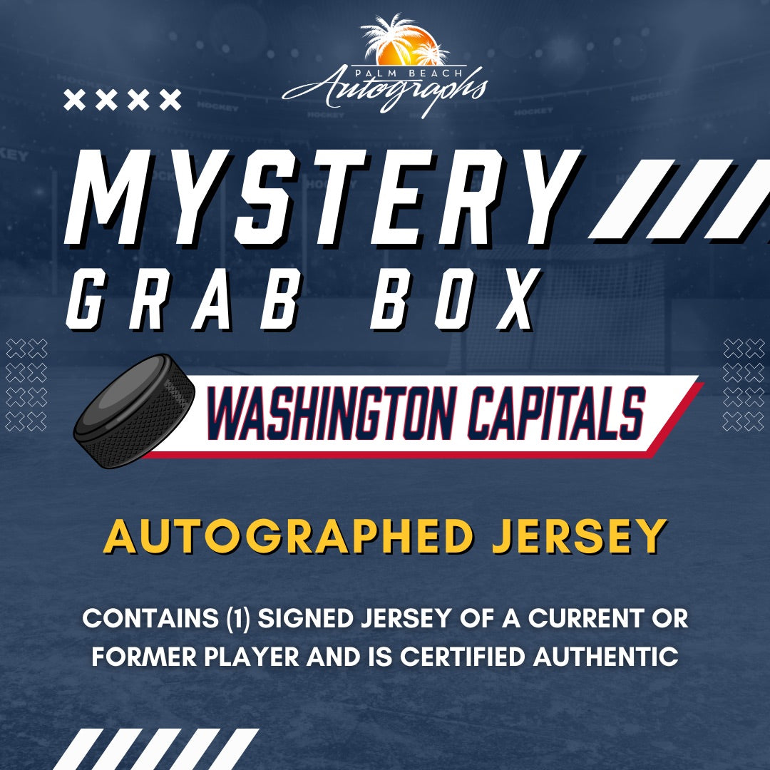 Mystery Grab Box - Washington Capitals NHL Hockey Autographed Jersey