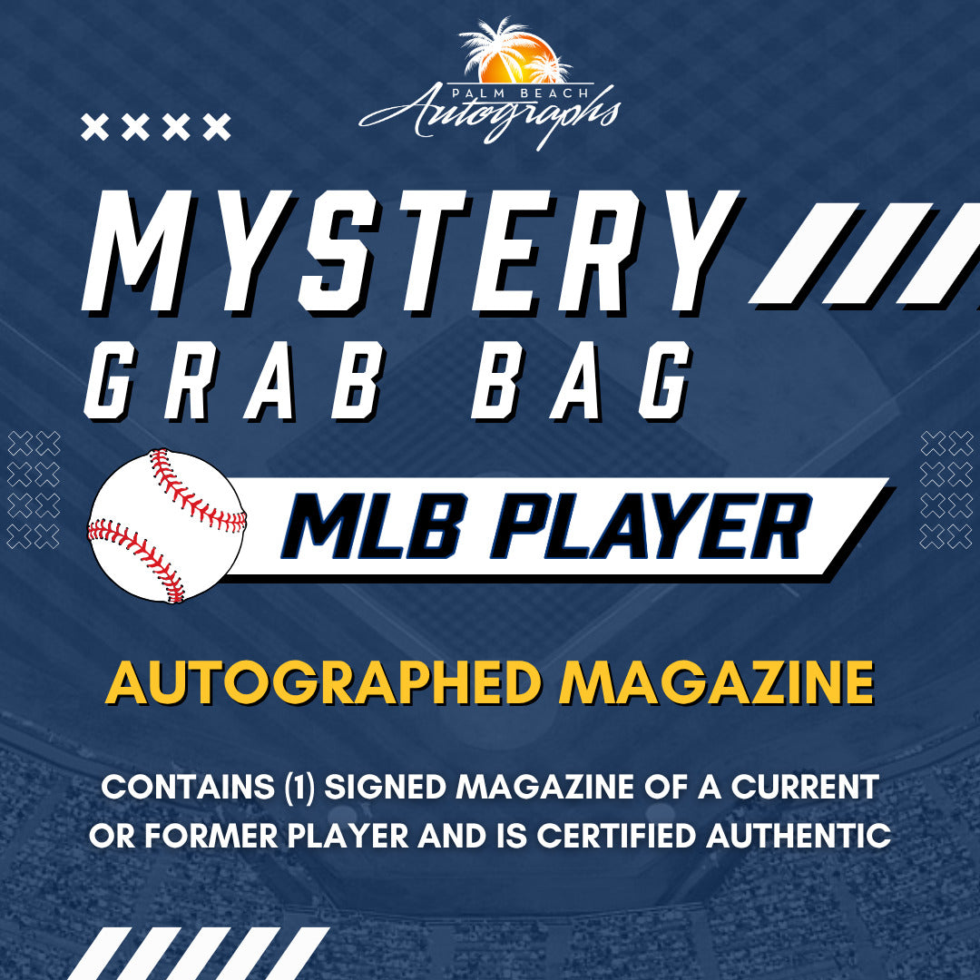 Mystery Grab Box - MLB Autographed Magazine or Program