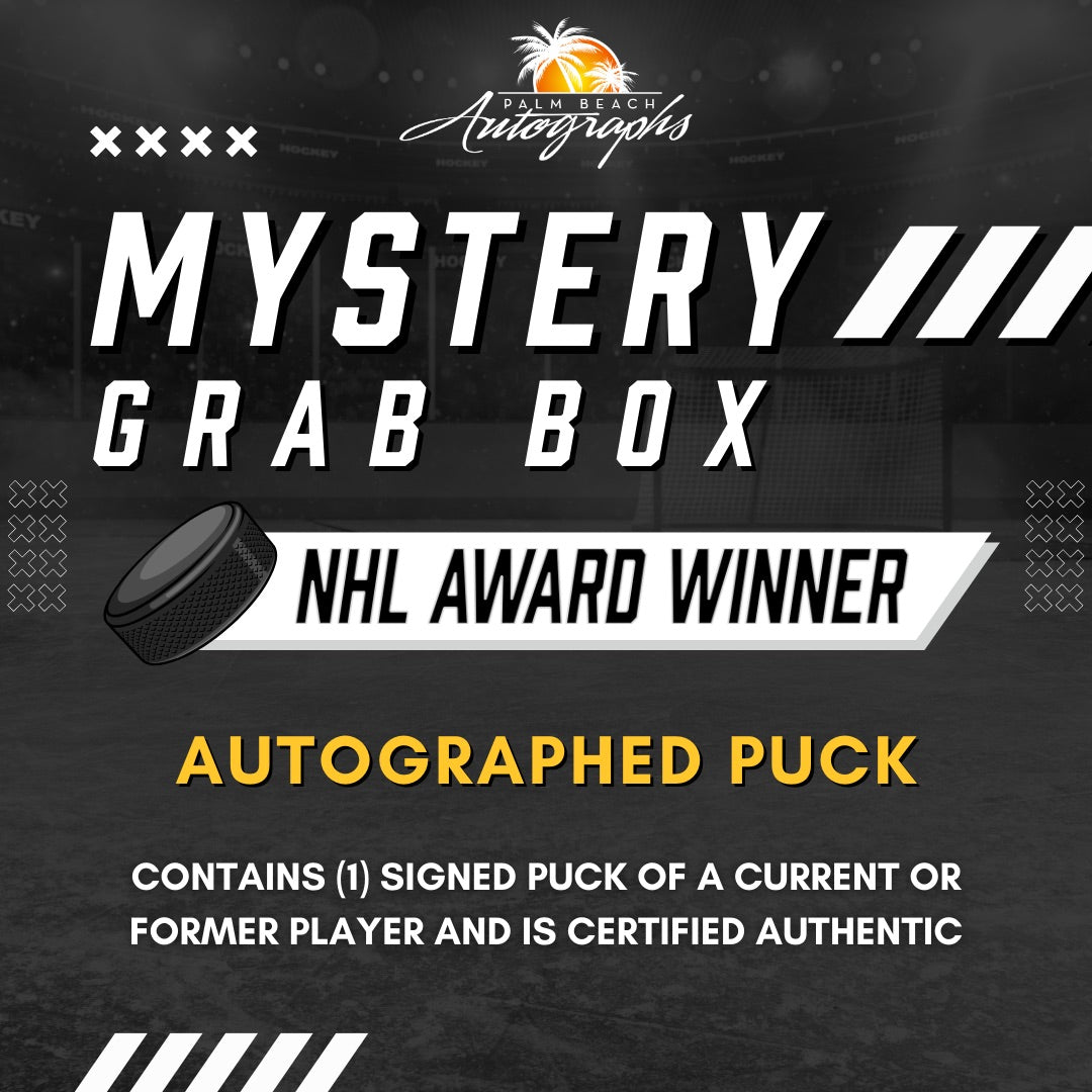 Mystery Grab Bag - NHL Hockey Autographed Hockey Puck - All-Star or Other Major Awards Only